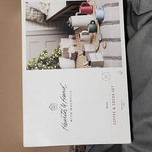 Hearth & Hand with Magnolia Coffe and Cocoa set New in box